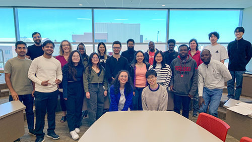 Five business majors were among the 19 international students in the Employment Readiness Certificate career preparation program this spring.