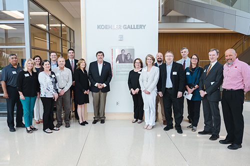 Koehler Gallery Dedication Ceremony