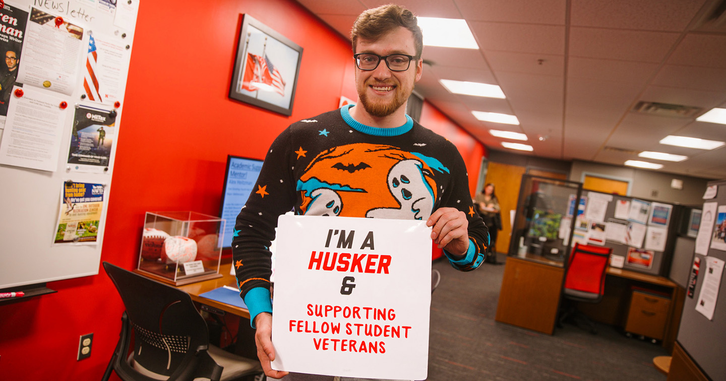 Husker Helps Student Veterans Succeed at Nebraska