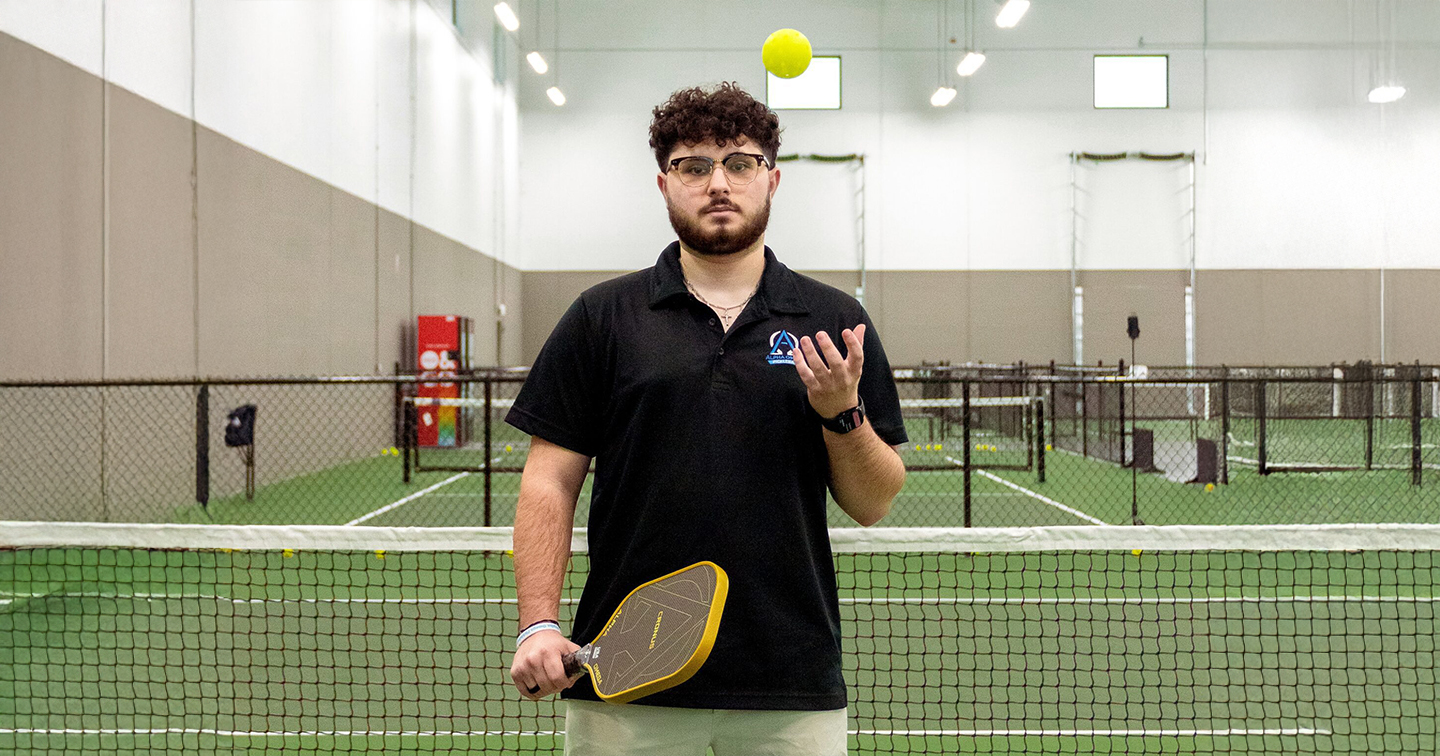 Katsaounis Starts Business Due to Passion for Pickleball