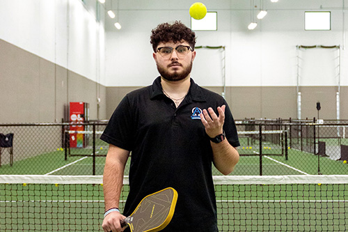 Katsaounis Starts Business Due to Passion for Pickleball