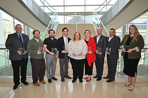 College Honors 11 Employees For Teaching, Research and Service