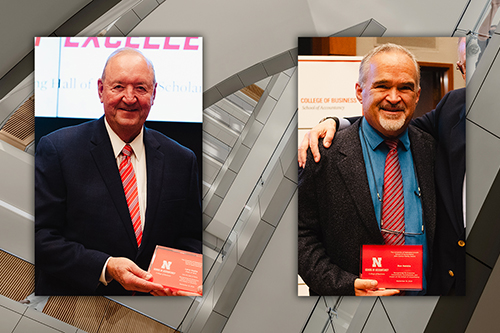 Hupka, Nebbia Honored by School of Accountancy