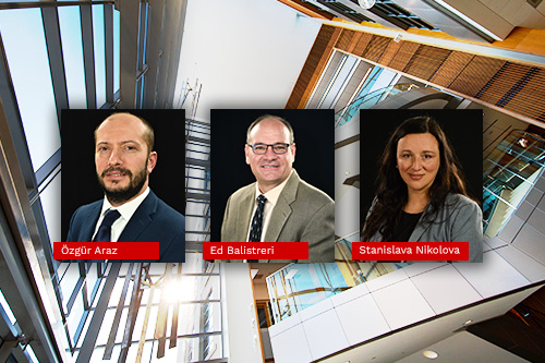 Araz, Balistreri and Nikolova Named Department Chairs