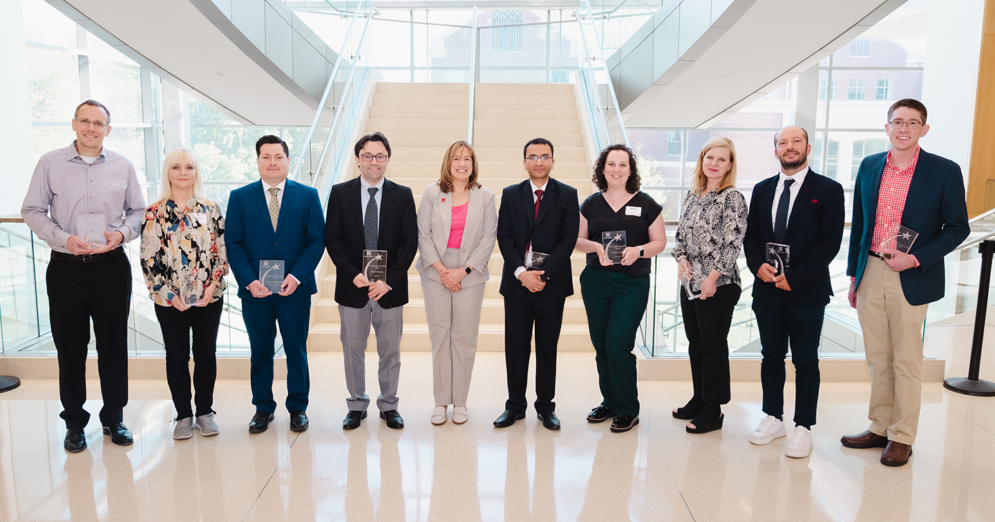 College Honors Ten Employees For Teaching, Research and Service
