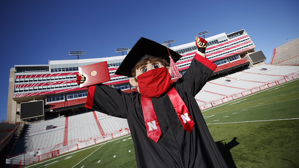 Nebraska Students Celebrate at In-Person Commencement