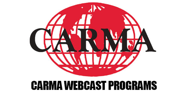 CARMA Fall Webcasts Set to Begin September 22