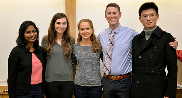 Students Learn Skills in Actuarial Science Case Competition