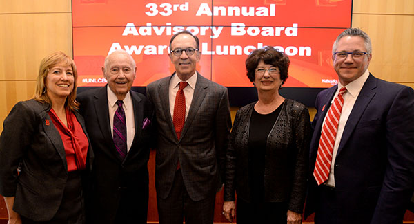 Top Business Leaders Honored at Dean's Advisory Board Luncheon