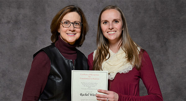 Nebraska Business Faculty and Staff Honored by Parents Association