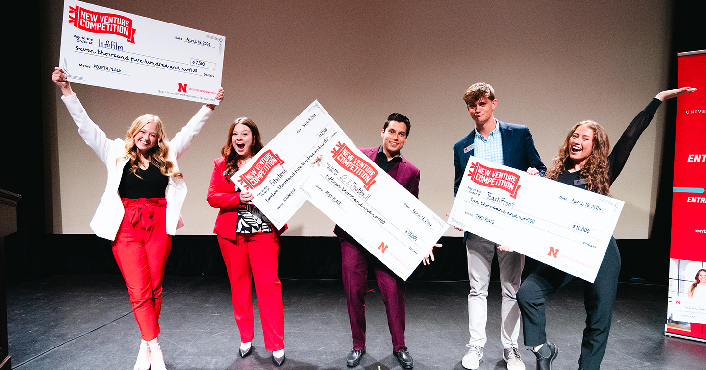 New Venture Competition Awards $65,000 to Student Startups